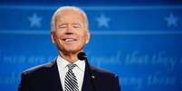 Joe Biden durante debate presidencial com Donald Trump  Foto: EPA / Ansa