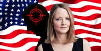 Jodie Foster sempre evitou comentar a respeito do atentado que a colocou nas páginas policiais  Foto: Fotomontagem: Blog Sala de TV
