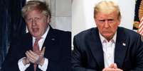 Trump e Boris Johnson têm muito em comum  Foto: Reuters/ EPA / BBC News Brasil