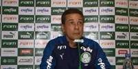 Vanderlei Luxemburgo, técnico do Palmeiras, está sob forte pressão no comando da equipe  Foto: Divulgação/ Palmeiras / Estadão Conteúdo