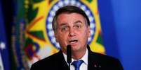 Presidente Jair Bolsonaro durante cerimônia no Palácio do Planalto
07/10/2020
REUTERS/Ueslei Marcelino  Foto: Reuters