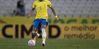 Renan Lodi em ação pela Seleção Brasileira (Foto: Lucas Figueiredo/CBF)  Foto: LANCE!