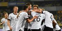 Goretzka marcou o segundo gol da Alemanha (Foto: Sergei SUPINSKY / AFP)  Foto: LANCE!