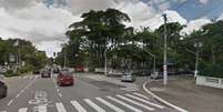 A equipe tentou interceptar o carro na Avenida Brasil quando iniciou a troca de tiros  Foto: Reprodução/Google Street View / Estadão
