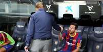 Messi começou a temporada fazendo boas partidas com a camisa do Barcelona (Foto: Miguel Ruiz / Barcelona)  Foto: Lance!