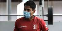 Raúl Ruidíaz, atacante da seleção peruana, está com coronavírus  Foto: Divulgação/Federação Peruana de Futebol / Estadão