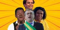 Antes de fazer ‘blackface’ do sambista Luiz Carlos, Carioca já havia se ‘enegrecido’ para viver o ex-jogador Ronaldinho Gaúcho; sua atuação como Bolsonaro é impagável e merece ser dissociada de militância política  ...  Foto: Reproduções