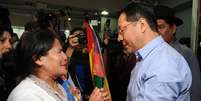 Arce esteve com Evo Morales durante a maior parte de seu governo  Foto: EPA / BBC News Brasil