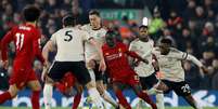 Partida entre Liverpool e Manchester United pelo Campeonato Inglês
19/01/2020 REUTERS/Phil Noble  Foto: Reuters