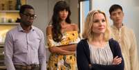 Série The Good Place é um sucesso na Netflix  Foto: Netflix / BBC News Brasil