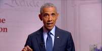 Ex-presidente dos EUA Barack Obama discursa na Convenção Nacional do Partido Democrata
19/08/2020 Conveção Nacional Democrata/Pool via REUTERS  Foto: Reuters