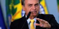 Presidente Jair Bolsonaro durante cerimônia no Palácio do Planalto
19/10/2020 REUTERS/Adriano Machado  Foto: Reuters