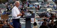 Joe Biden durante comício de campanha no Estado norte-americano da Georgia
27/10/2020 REUTERS/Brian Snyder  Foto: Reuters