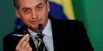 Presidente Jair Bolsonaro durante cerimônia no Palácio do Planalto
15/01/2019 REUTERS/Ueslei Marcelino  Foto: Reuters