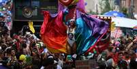 Desfile do bloco "Carmelitas" durante Carnaval do Rio de Janeiro
01/03/2019
REUTERS/Pilar Olivares  Foto: Reuters