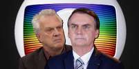 “Desclassificado e meio, como só ele sabe ser”, disse Pedro Bial a respeito do presidente Bolsonaro  Foto: Sala de TV