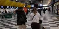 Movimentação no aeroporto de Congonhas, em São Paulo  Foto: Renato S. Cerqueira / Futura Press