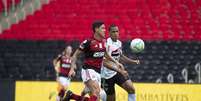 Pedro fez o gol do Flamengo, que foi goleado pelo São Paulo por 4 x 1  Foto: Alexandre Vidal/Flamengo / Site do Flamengo