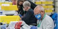 Nos EUA, um candidato precisa de pelo menos 270 votos no Colégio Eleitoral para chegar à Presidência  Foto: EPA / BBC News Brasil