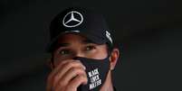 Lewis Hamilton conquistou a 97ª pole na carreira neste sábado   Foto: AFP / Grande Prêmio