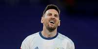 Messi quase deu a virada à Argentina contra o Paraguai  Foto: Juan Ignacio Roncoroni / Reuters