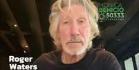 Ex-baixista e líder do Pink Floyd, Roger Waters grava vídeo em português pedindo votos para Monica Benício, viúva de Marielle Franco  Foto: Reprodução Twitter / Estadão Conteúdo