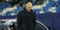 Técnico do Real Madrid, Zinedine Zidane 
03/11/2020
REUTERS/Juan Medina  Foto: Reuters