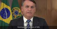 Bolsonaro baixa o tom e promete cumprir agenda ambiental  Foto: Twitter/Reprodução / Estadão Conteúdo