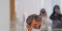 Ex-presidente francês Nicolas Sarkozy deixa corte após interrupção de julgamento
23/11/2020
REUTERS/Charles Platiau  Foto: Reuters