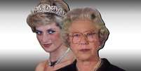 Diana e a rainha Elizabeth tiveram uma relação próxima no início e depois se tornaram quase rivais aos olhos da mídia  Foto: Reprodução