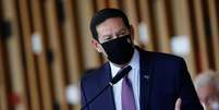 Vice-presidente Hamilton Mourão durante cerimônia no Palácio Itamaraty em Brasília
15/07/2020 REUTERS/Adriano Machado  Foto: Reuters