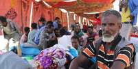 Etíopes refugiados no Sudão devido a conflito em Tigré  Foto: EPA / Ansa - Brasil