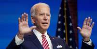 Presidente eleito dos EUA, Joe Biden
16/11/2020
REUTERS/Kevin Lamarque  Foto: Reuters