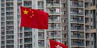 China vem sofrendo diversas sanções internacionais desde a aplicação da nova lei de segurança nacional em Hong Kong  Foto: EPA / Ansa - Brasil