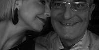 Alessandra Scatena e o marido, Rogério Gherbali, que morreu por causa da covid-19  Foto: Instagram/@alessandrascatenaoficial / Estadão