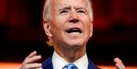 Presidente eleito dos EUA, Joe Biden, discursa na sede da transição de governo em Wilmington, Delaware
25/11/2020 REUTERS/Joshua Roberts  Foto: Reuters