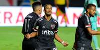 Brenner marcou dois e foi destaque na goleada do São Paulo contra o Botafogo (Foto: RENATO GIZZI/Photo Premium)  Foto: LANCE!