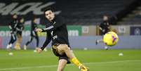 Ra&uacute;l Jim&eacute;nez, do Wolverhampton Wanderers 
23/11/2020
Pool via REUTERS/Andrew Boyers  Foto: Reuters