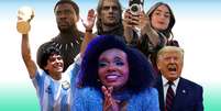 Acima, Pantera Negra, The Witcher e Emily in Paris; abaixo, Maradona, Thelma do BBB20 e Donald Trump: destaques nas listas de buscas do Google  Foto: Sala de TV