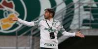 Abel Ferreira perdeu tr&ecirc;s jogos do Palmeiras por causa do novo coronav&iacute;rus  Foto: Divulga&ccedil;&atilde;o/Palmeiras