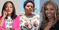 Alicia Garza, Patrisse Cullors e Opal Tometi tiveram a ideia do Black Lives Matter em 2013  Foto: María Esme del Río, Gio Solis, O’Shea Tometi / BBC News Brasil