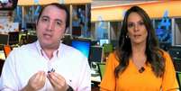 Cereto retorna para São Paulo e Fabíola volta a ser repórter (Arte Lance!
Fotos: Reprodução / Sportv)  Foto: Lance!