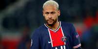 Neymar durante partida do Paris St Germain contra o Istanbul Basaksehir pela Liga dos Campeões
09/12/2020 REUTERS/Charles Platiau  Foto: Reuters