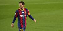 Messi tem contrato com o Barcelona at&eacute; junho de 2021  Foto: Albert Gea / Reuters
