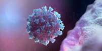 Ilustração em 3D representando o novo coronavírus
NEXU Science Communication/via REUTERS  Foto: Reuters
