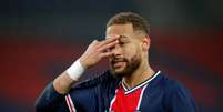 Neymar em partida do Paris St Germain e Olympique Lyonnais
 13/12/2020 REUTERS/Charles Platiau  Foto: Reuters