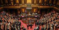 Senado aprovou duas moções de confiança e deu aprovação final para a lei de orçamento  Foto: ANSA / Ansa - Brasil