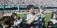 Cléber Arado se tornou ídolo do Coritiba principalmente pelo título estadual de 1999  Foto: Divulgação/Coritiba / Estadão