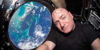 Scott Kelly quebrou o recorde americano de voos espaciais de longa duração  Foto: NASA / BBC News Brasil