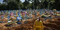 Cemitério em Manaus (AM) em meio à pandemia de coronavírus 
31/12/2020
REUTERS/Bruno Kelly  Foto: Reuters